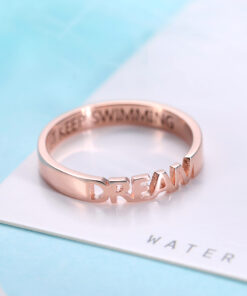 Anillo apilable con nombre personalizado GrethyFashion Joyeria